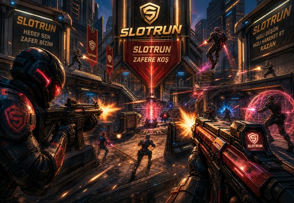 Slotrun FPS çok oyunculu nişancı oyunu aksiyon sahnesi