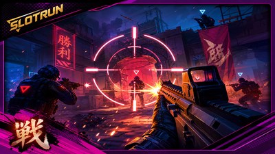 Slotrun FPS çok oyunculu nişancı oyunu ekran görüntüsü