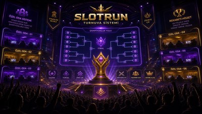 Slotrun özel oda ve turnuva sistemi görseli